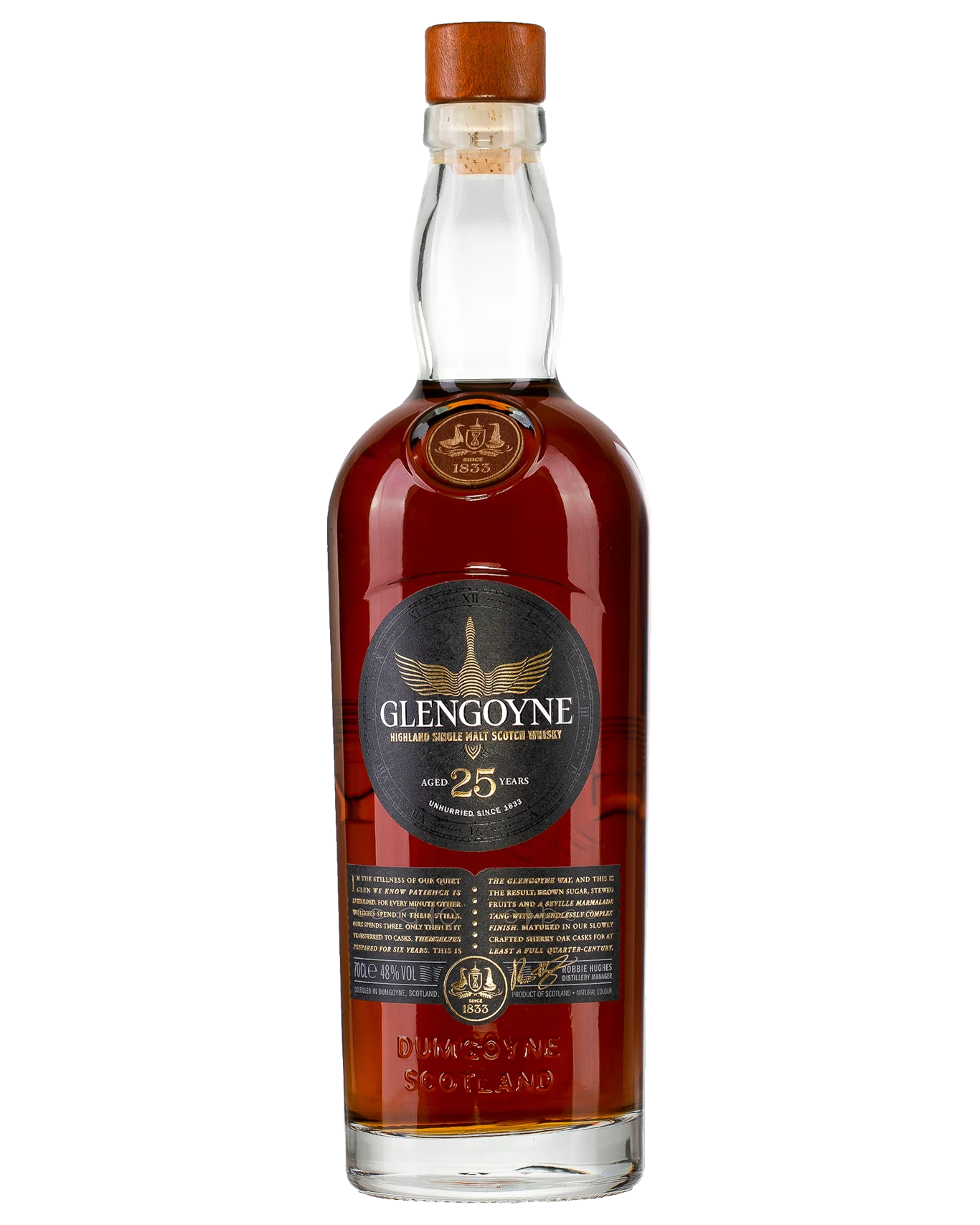 Glengoyne 25 Year Old Scotch Whisky 700mL