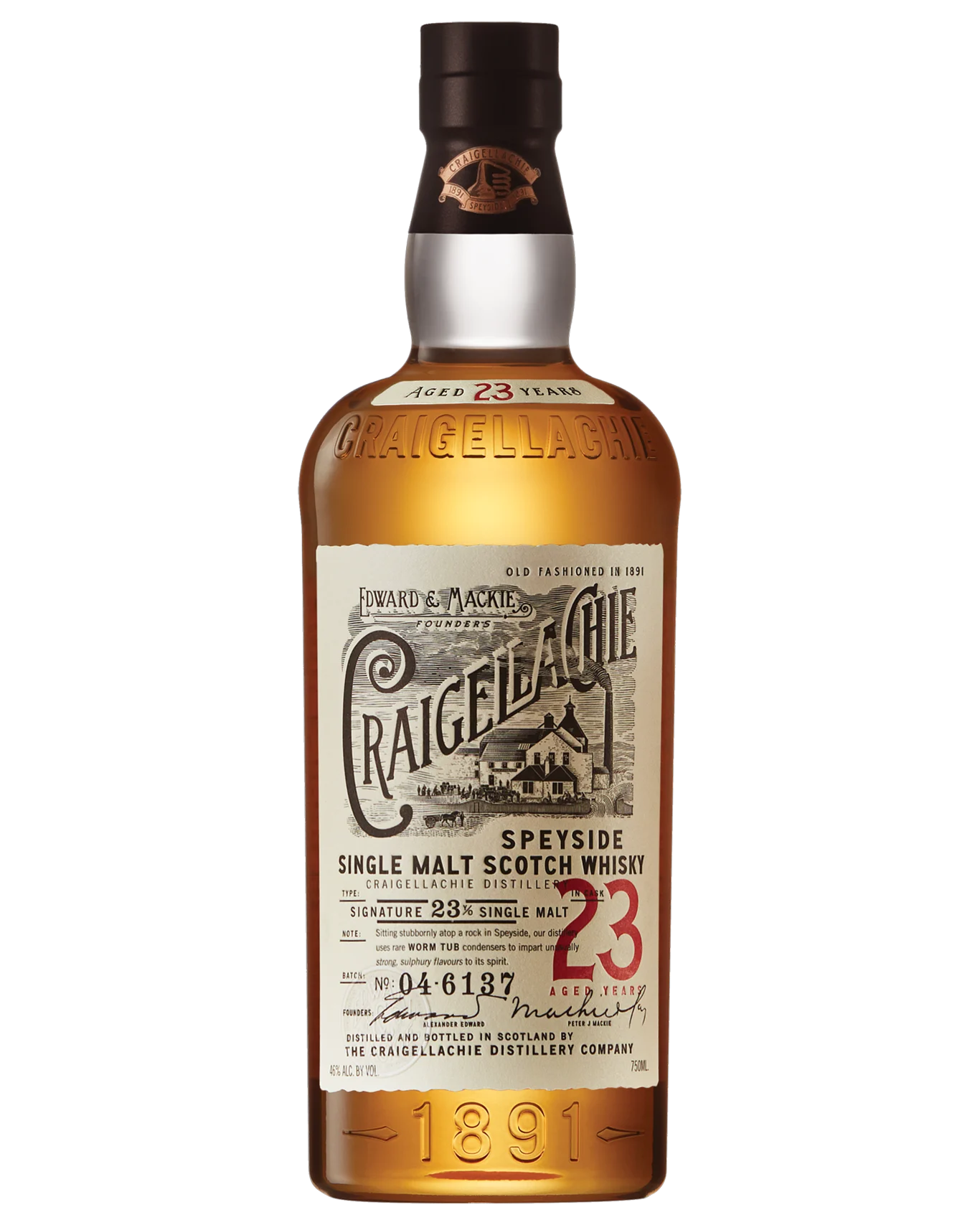 Craigellachie 23 Year Old Single Malt Scotch Whisky 700mL