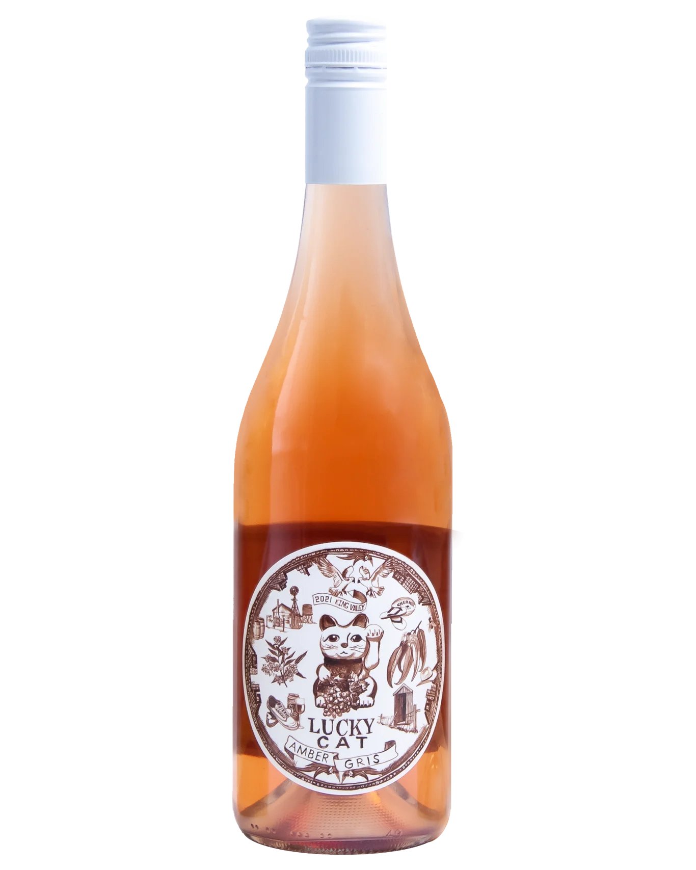 Lucky Cat Amber Gris