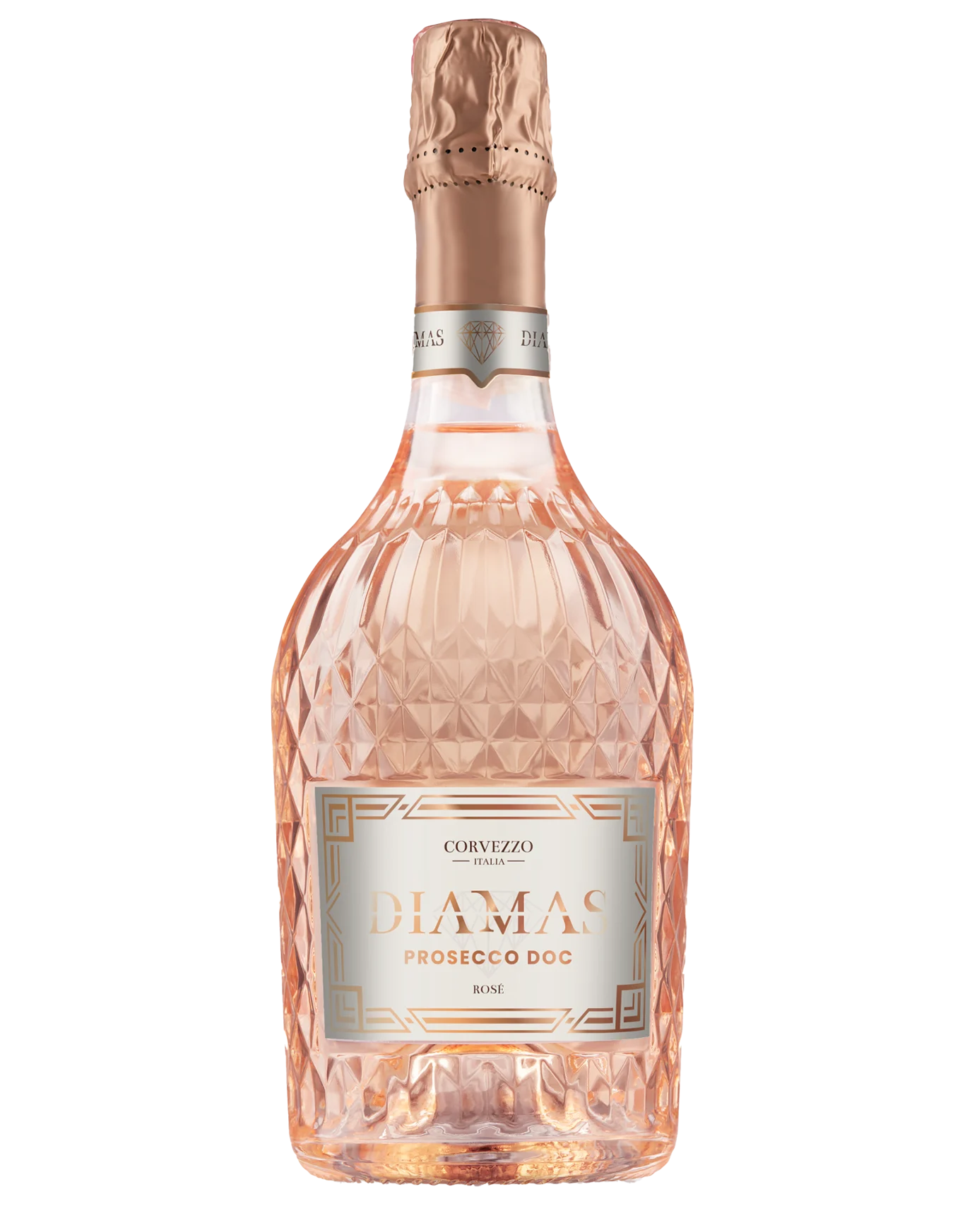 Corvezzo Italia Diamas Organic Prosecco DOC Rosé Extra Dry