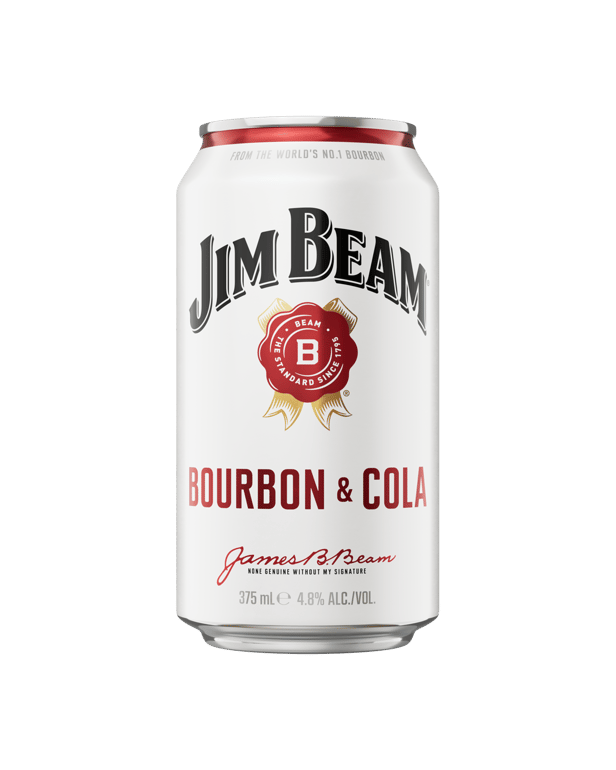 Jim Beam Bourbon & Cola 24 × 375mL