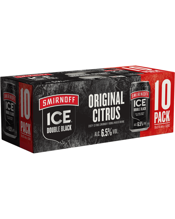 Smirnoff Double Black 10 pack