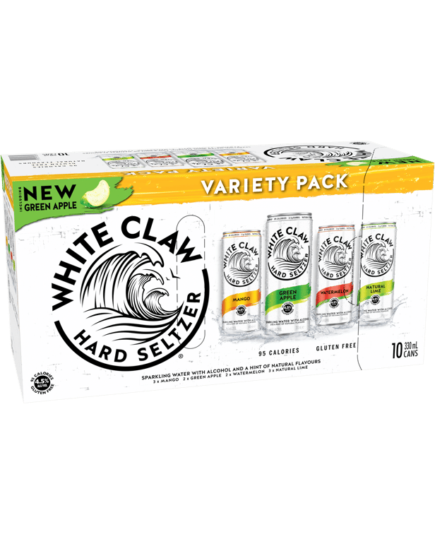 White Claw Hard Seltzer 10 × 330mL