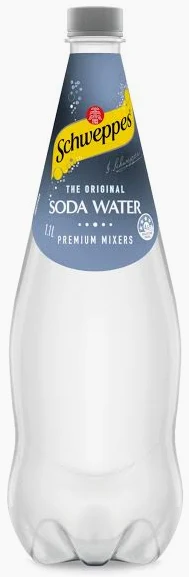 Schweppes Soda Water Bottle 1.1L