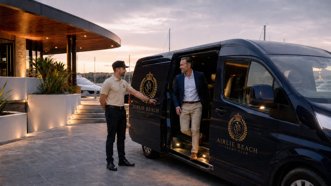 Club Transport at the proposed Airlie Beach Yacht Club
