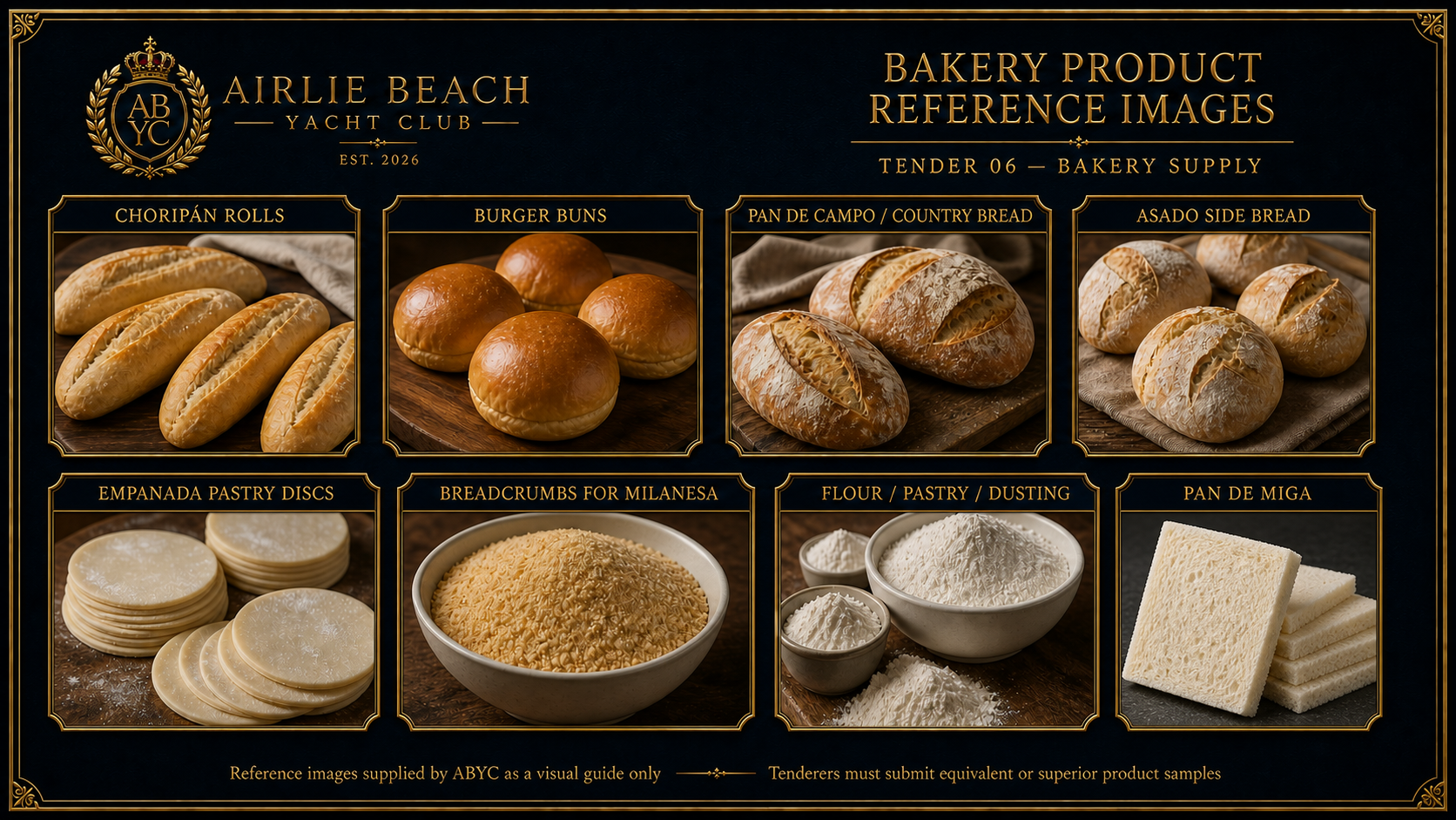 Bakery product reference preview