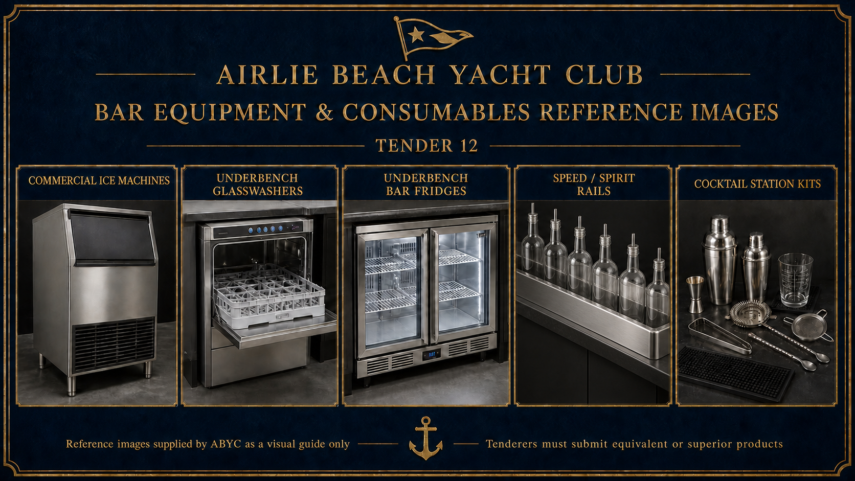 Bar Equipment & Consumables product reference preview