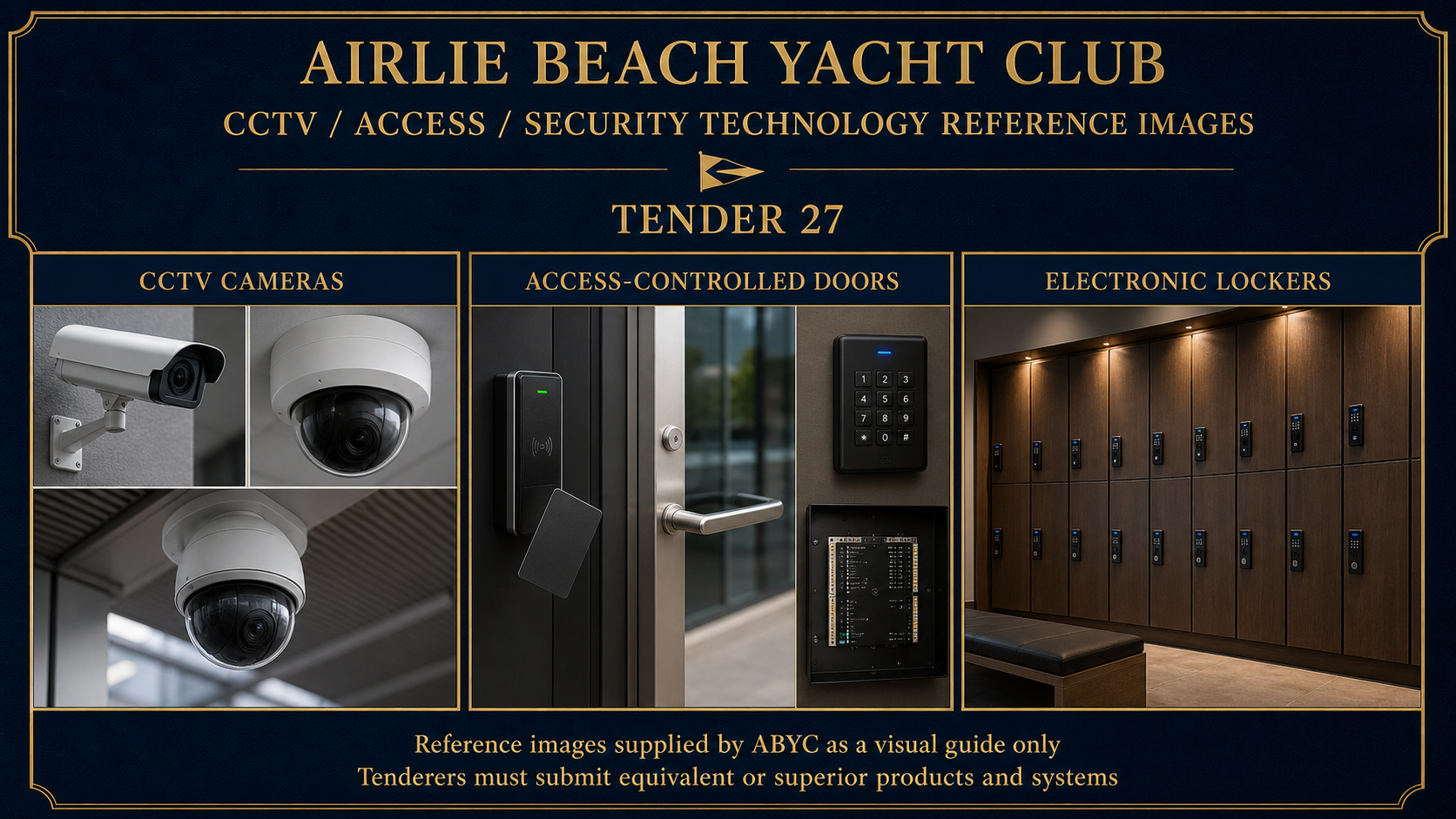 CCTV/Access/Security Technology product reference preview