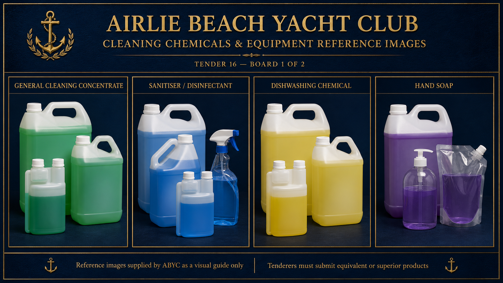 Cleaning Chemicals product reference preview