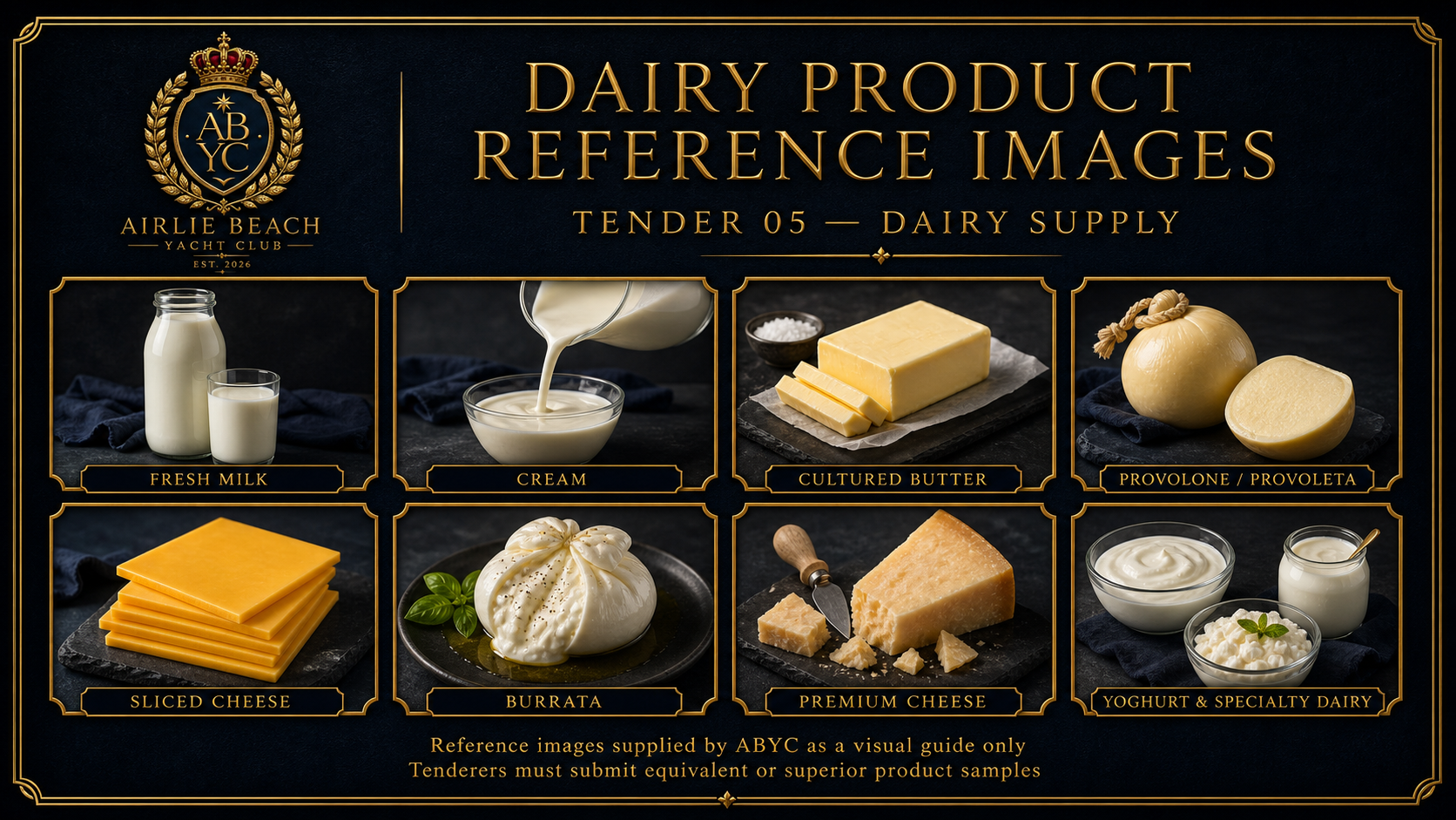 Dairy product reference preview