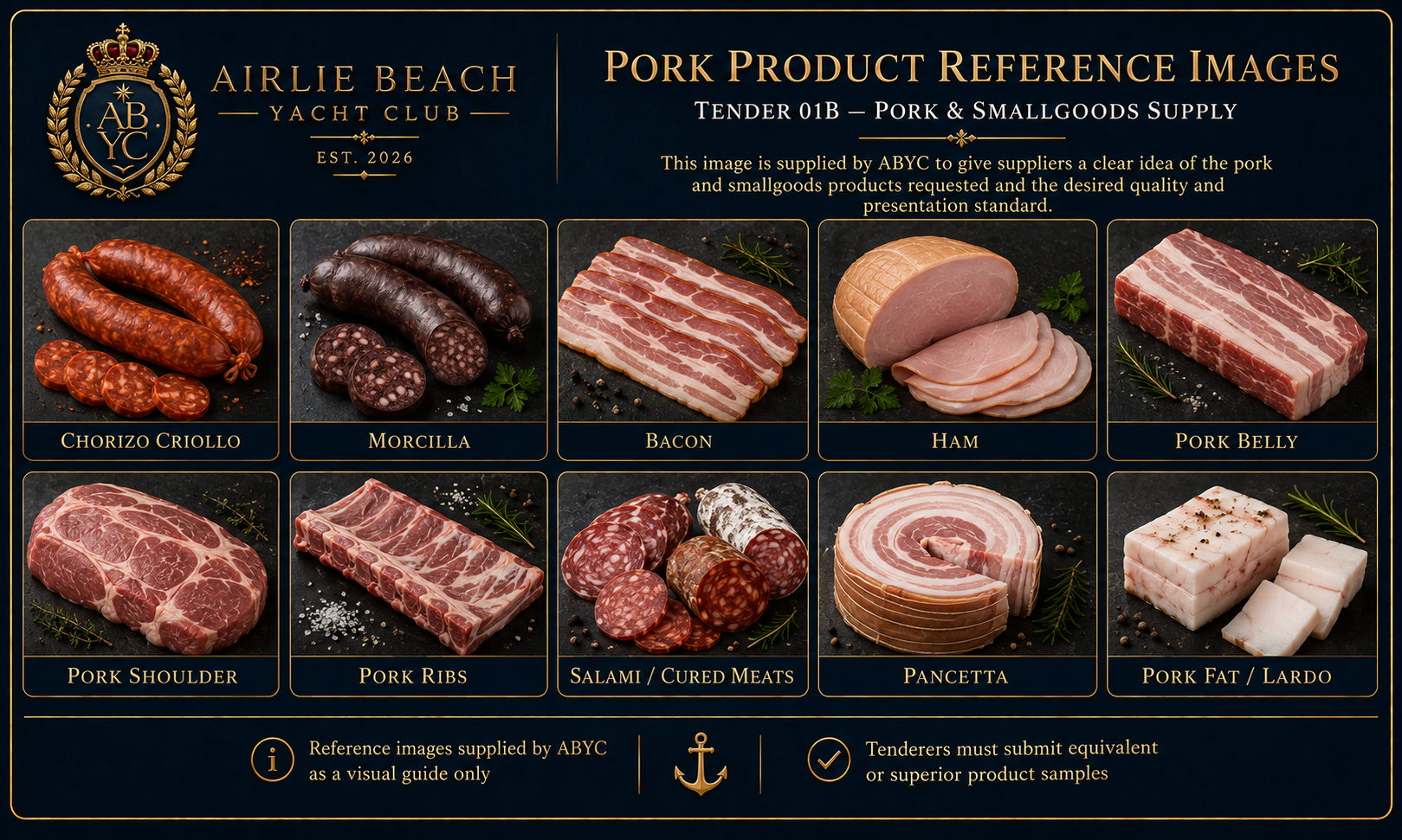 Pork & Smallgoods product reference preview