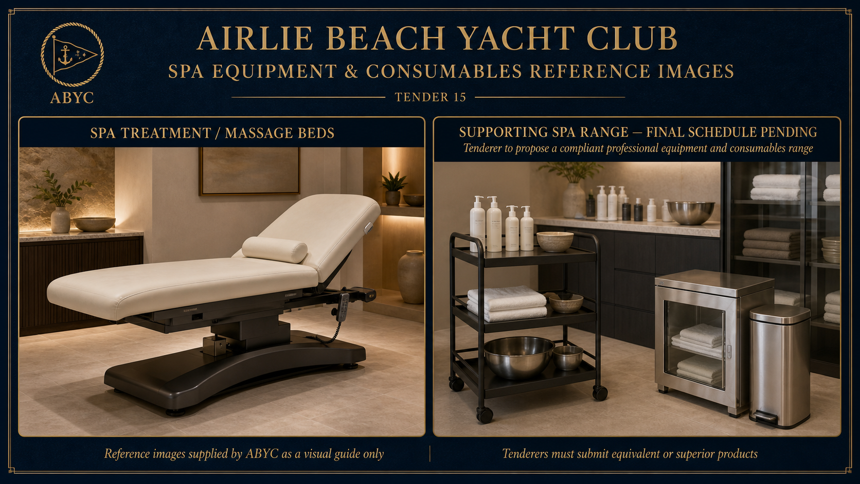 Spa Equipment & Consumables product reference preview